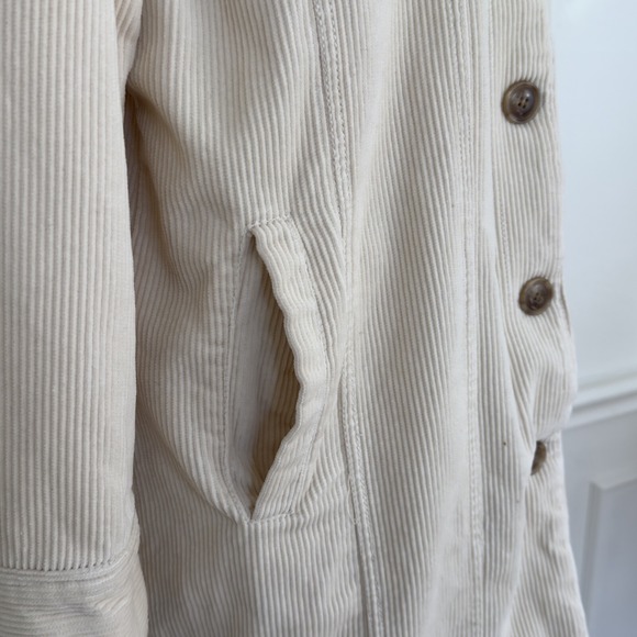 Lucky Brand Womens Corduroy Sherpa coat Size Small - Picture 8 of 16